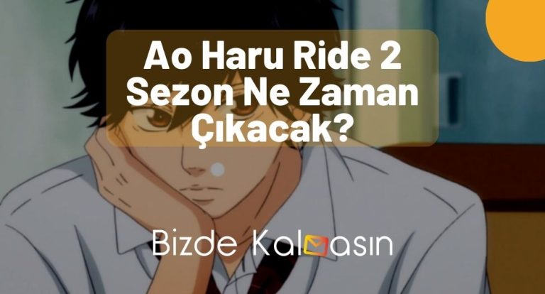 Ao Haru Ride 2 Sezon Ne Zaman Çıkacak