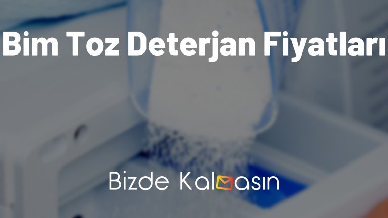 Bim Toz Deterjan Fiyatları