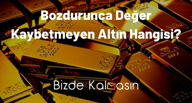 Bozdurunca Değer Kaybetmeyen Altın Hangisi? – Bilezik Çeşitleri