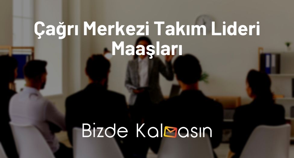 Çağrı Merkezi Takım Lideri Maaşları