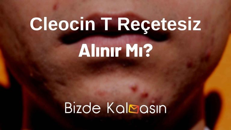 Cleocin T Reçetesiz Alınır Mı?