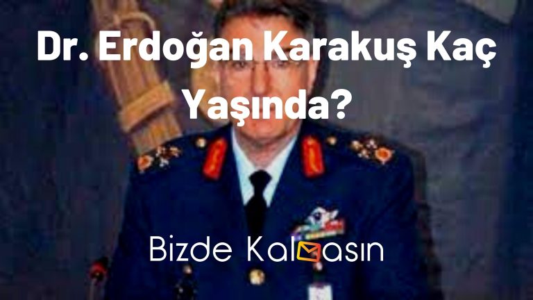 Dr. Erdoğan Karakuş Kaç Yaşında?