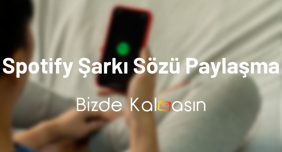 Spotify Şarkı Sözü Paylaşma