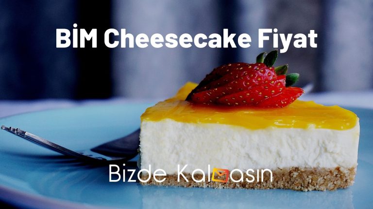 Bim Cheesecake Fiyat 2023 – Limonlu ve Frambuazlı Cheesecake!