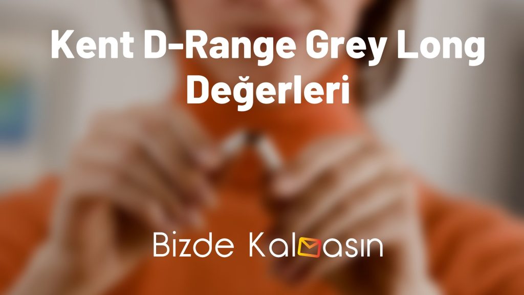 Kent D-Range Grey Long Değerleri