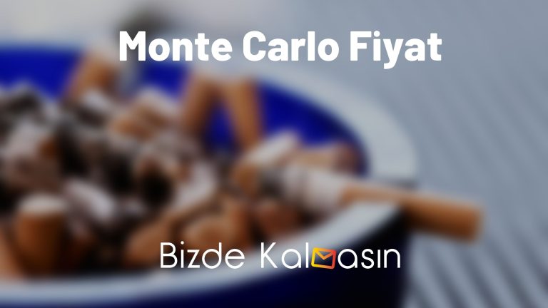 Monte Carlo Fiyat