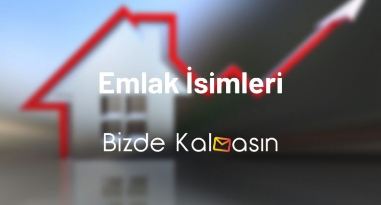 Emlak İsimleri