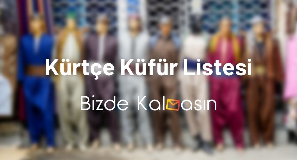 Kürtçe Küfür Listesi