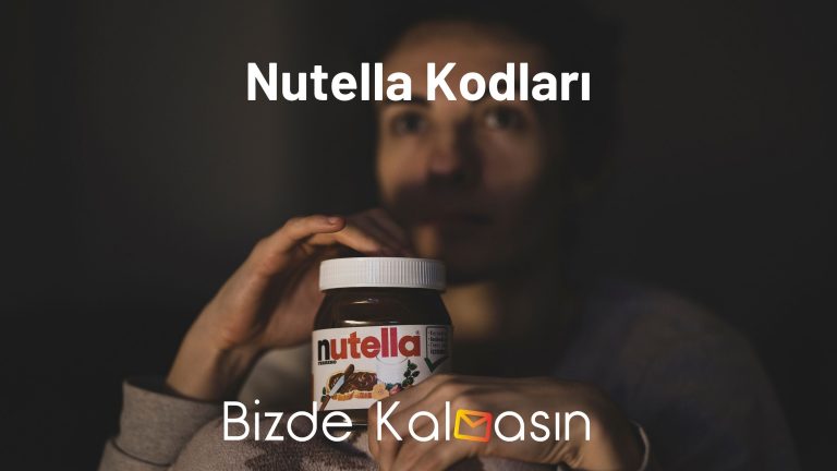 Nutella Kodları – Bedava Hediye Kodları