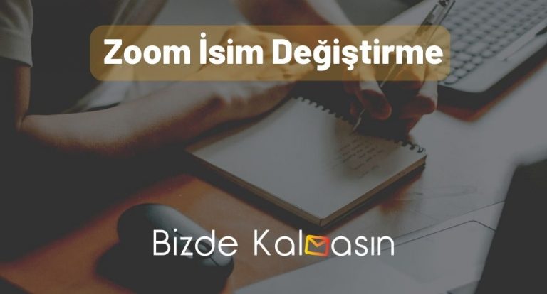 Zoom İsim Değiştirme