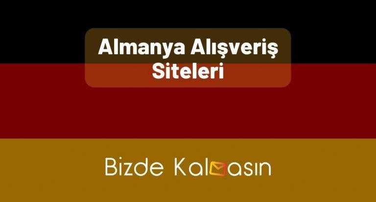 Almanya Alışveriş Siteleri