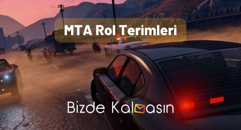 MTA Rol Terimleri