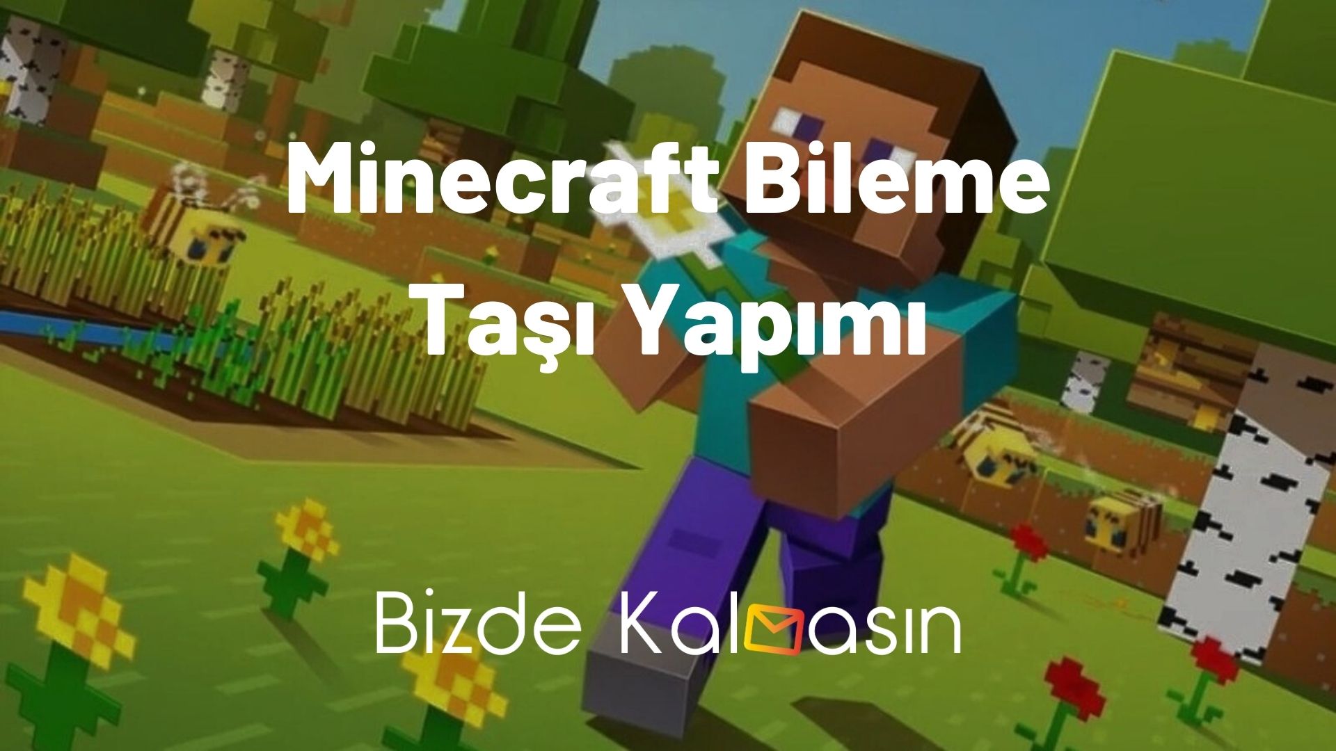 Minecraft Bileme Taşı Yapımı - Nasıl Yapılır? Minecraft Bileme Taşı Yapımı