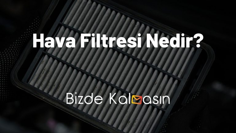 Hava Filtresi Nedir