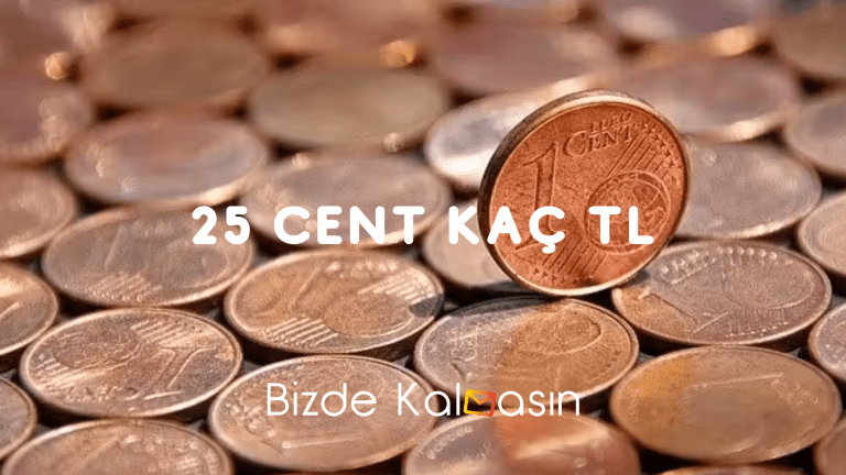 25 Cent Kaç TL