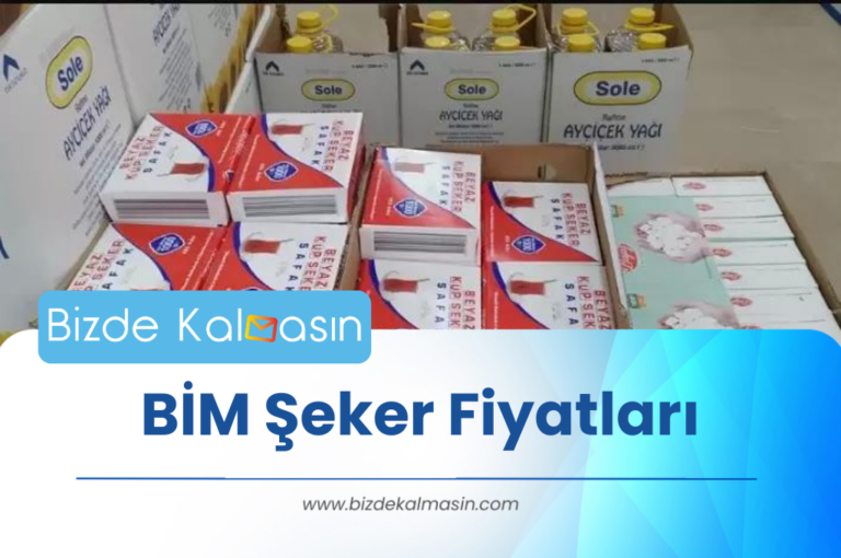 BİM Şeker Fiyatları 2024 – BİM Şeker Fiyatları Diğer Marketlere Gör