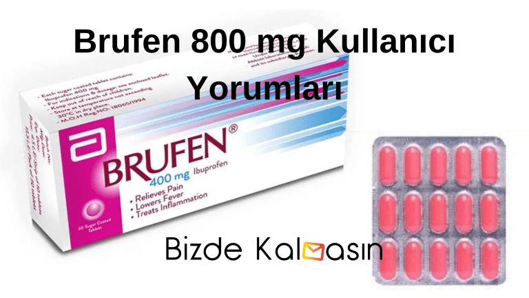 Brufen 800 mg Kullanıcı Yorumları – Brufen 800 mg Ne zaman Alınır