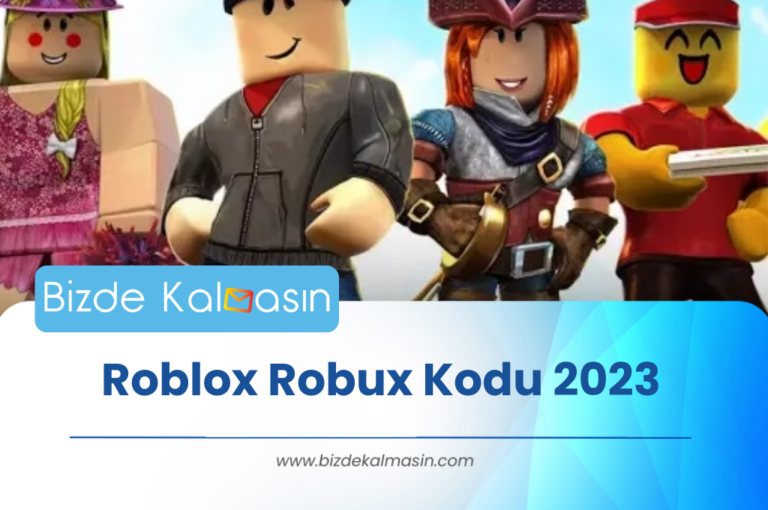 Roblox Robux Kodu 2023 Kodları ve Ücretsiz Ürünler✅