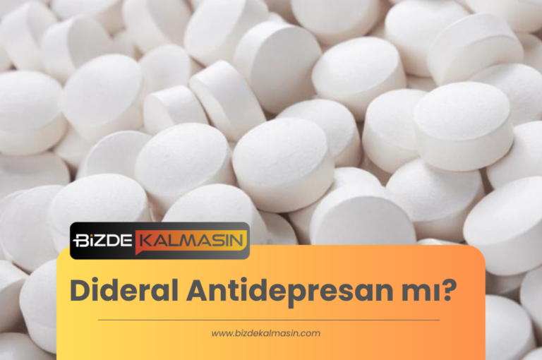 Dideral Antidepresan mı?