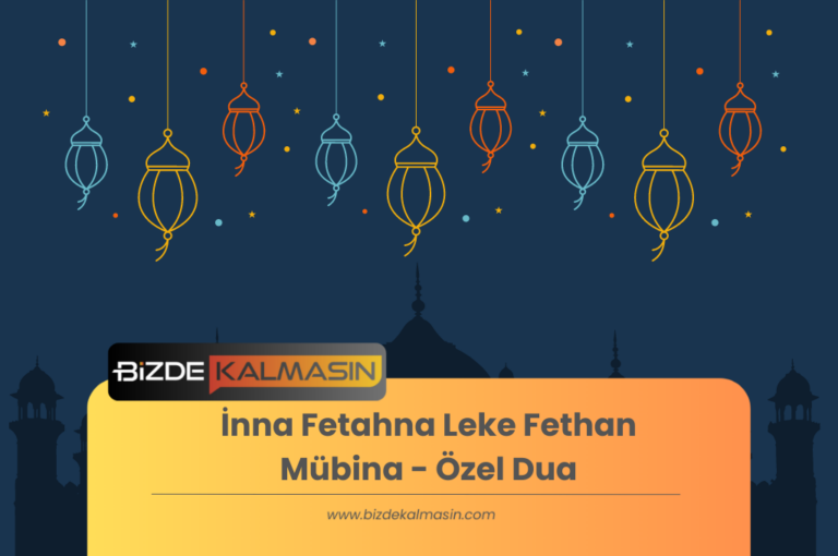 İnna Fetahna Leke Fethan Mübina