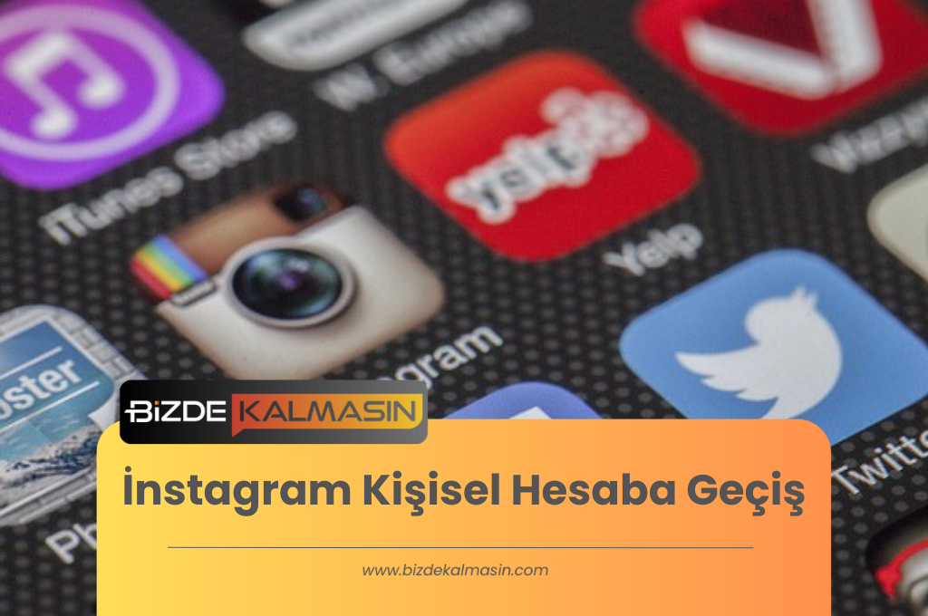 İnstagram Kişisel Hesaba Geçiş