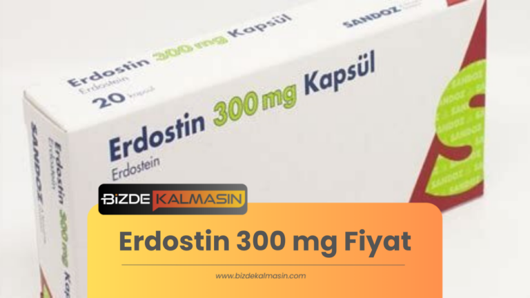 Erdostin 300 mg Fiyat 2023 – Erdostin 300 mg Yan Etkileri