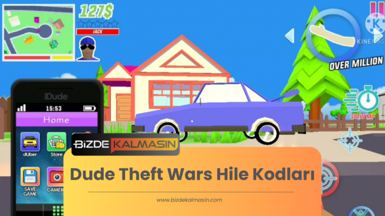 Dude Theft Wars Hile Kodları