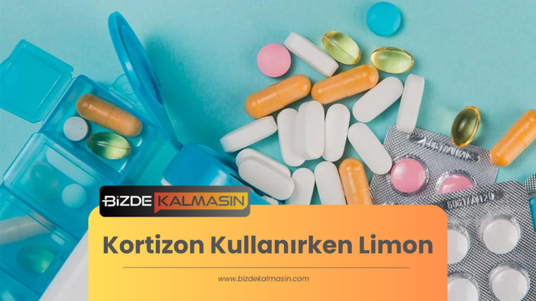 Kortizon Kullanırken Limon – Limonlu İçecek Tarifleri