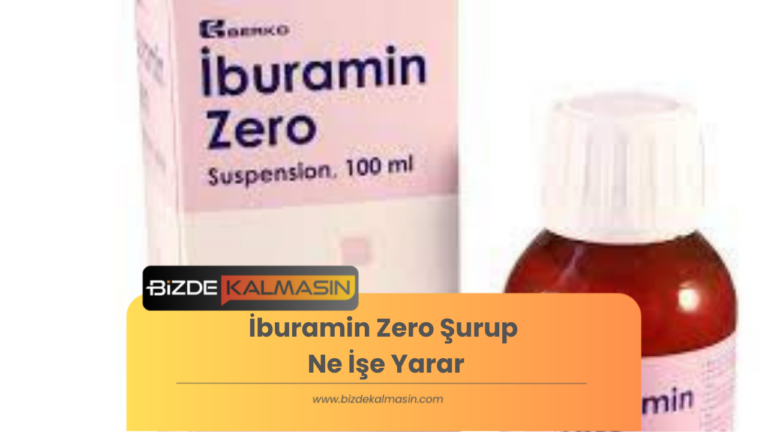 İburamin Zero Şurup Ne İşe Yarar