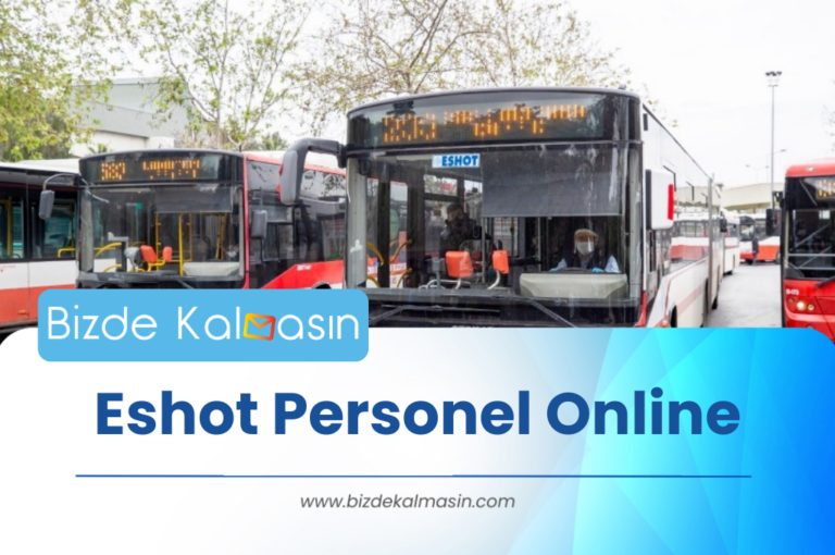 Eshot Personel Online 2024 – ESHOT Personel Alımı