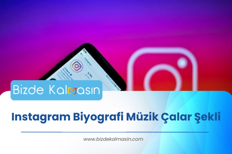 Instagram Biyografi Müzik Çalar Şekli