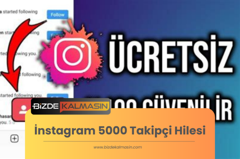 İnstagram 5000 Takipçi Hilesi 2024 – Şifresiz Ücretsiz