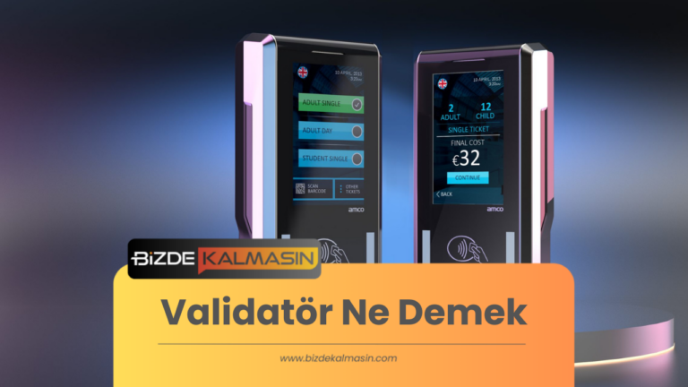 Validatör Ne Demek – Validatör Nedir?