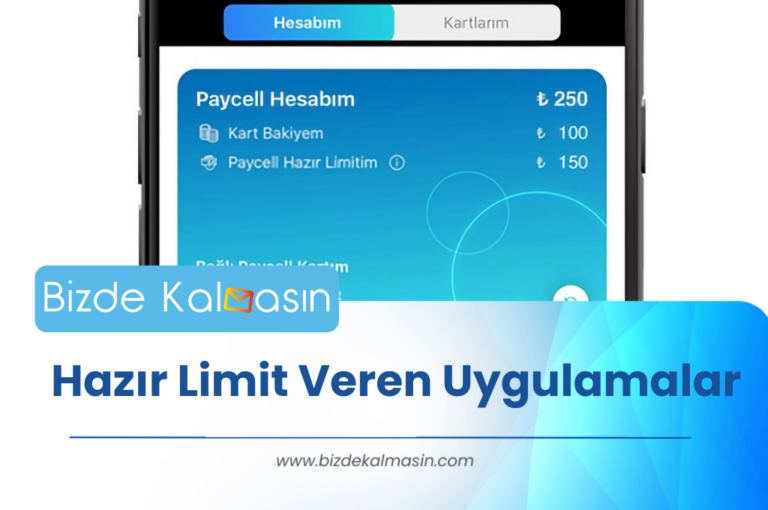 Hazır Limit Veren Uygulamalar