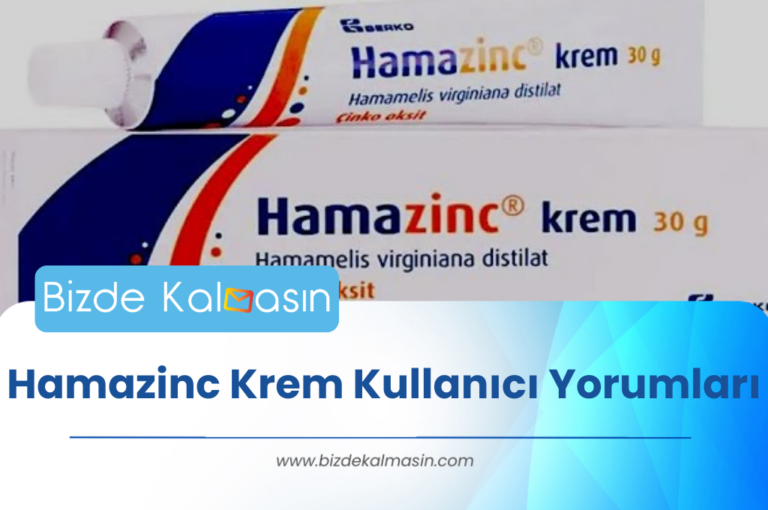 Hamazinc Krem Kullanıcı Yorumları