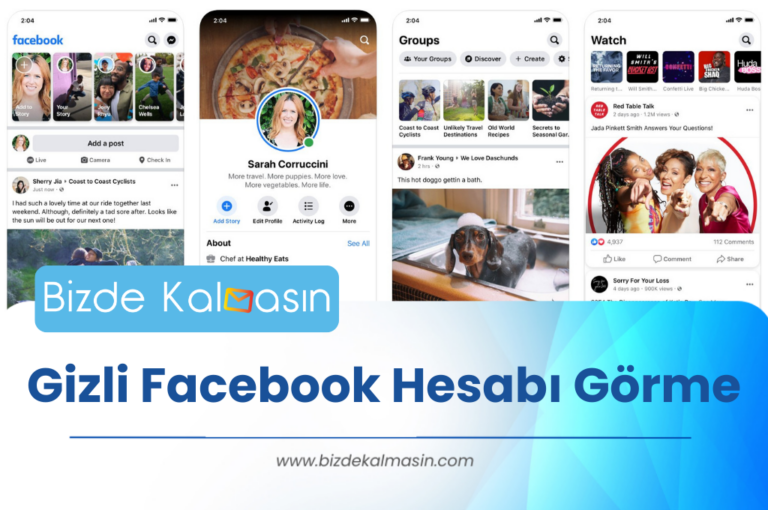 Gizli Facebook Hesabı Görme