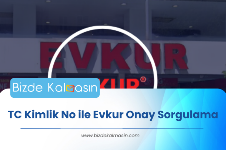 TC Kimlik No ile Evkur Onay Sorgulama