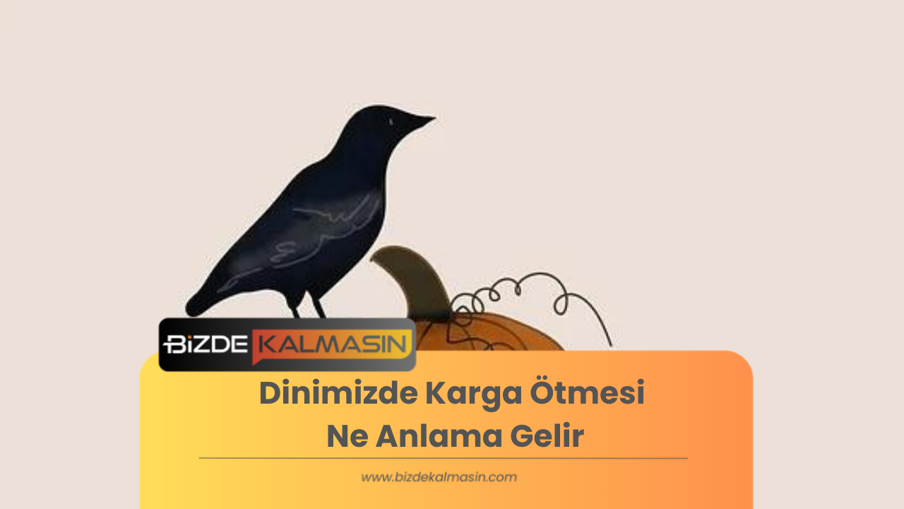 Dinimizde Karga Ötmesi Ne Anlama Gelir ? - Evin Yanında Kargo Ötmesi Dinimizde Karga Ötmesi Ne Anlama Gelir