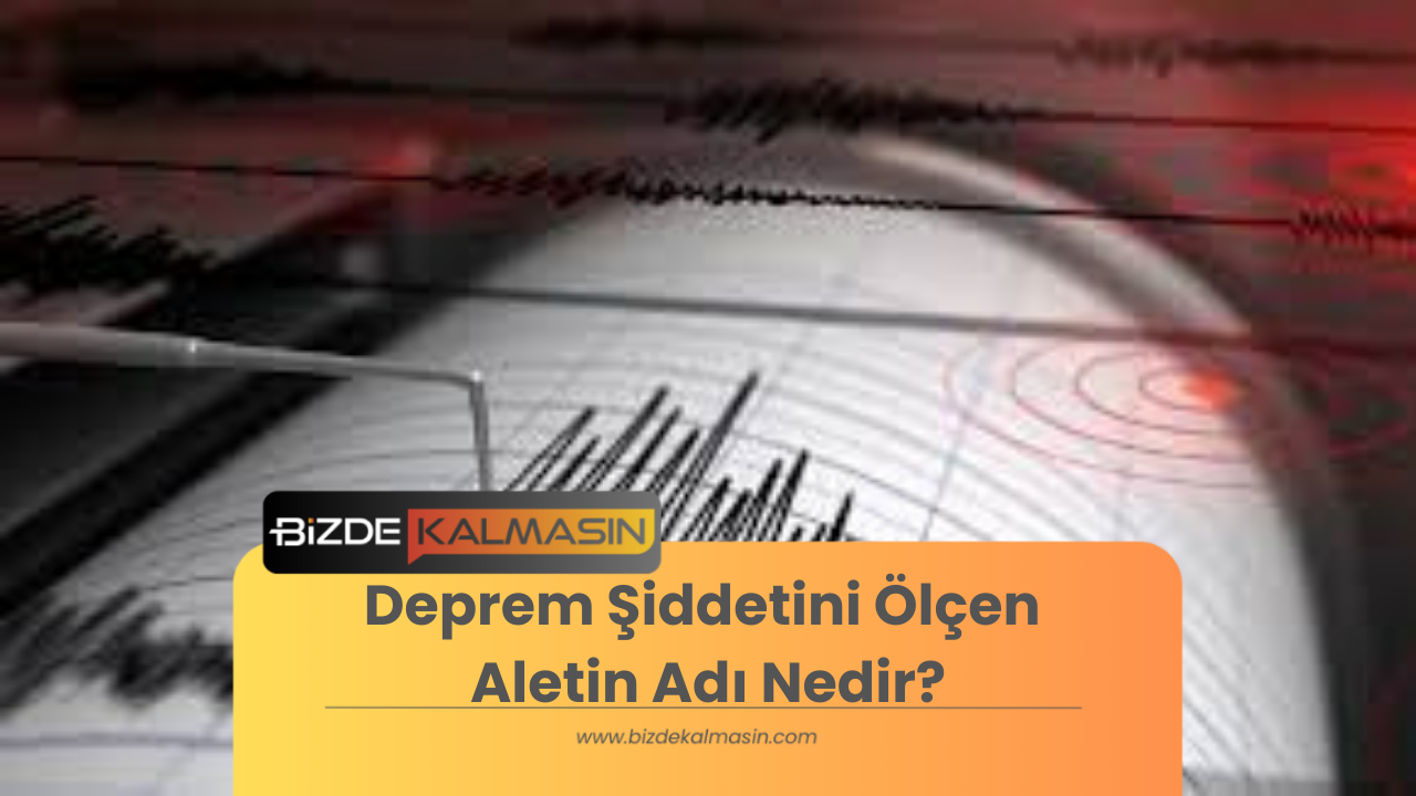 Deprem Şiddetini Ölçen Aletin Adı Nedir? - Sismograf Nedir? Deprem Şiddetini Ölçen Aletin Adı Nedir?