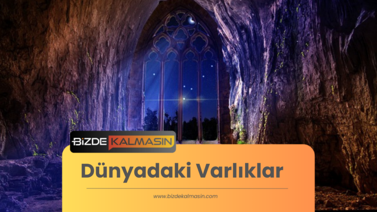 Dünyadaki Varlıklar ? – Kainatta Bilinmeyen 2 Varlık