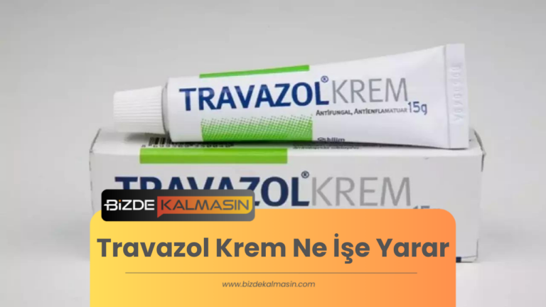 Travazol Krem Ne İşe Yarar – Travazol Krem Cilt Lekeleri