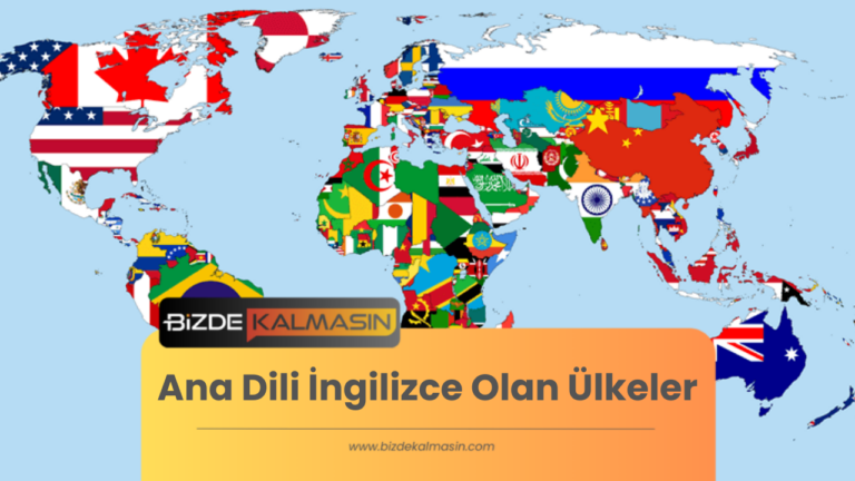 Ana Dili İngilizce Olan Ülkeler