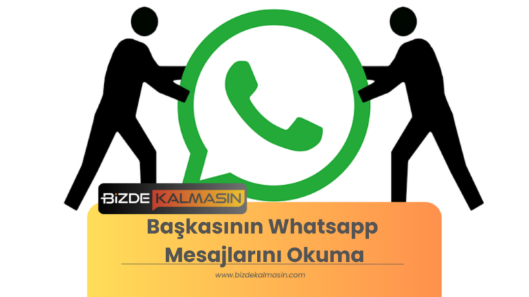 Başkasının Whatsapp Mesajlarını Okuma