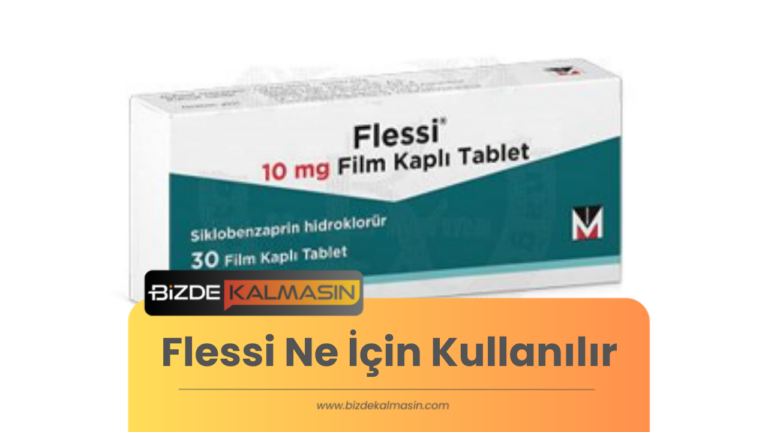 Flessi Ne İçin Kullanılır ? Flessi ağrı kesici mi?