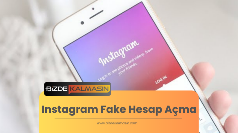 Instagram Fake Hesap Açma – Instagram’da Gizli Profil Nasıl Açılır?