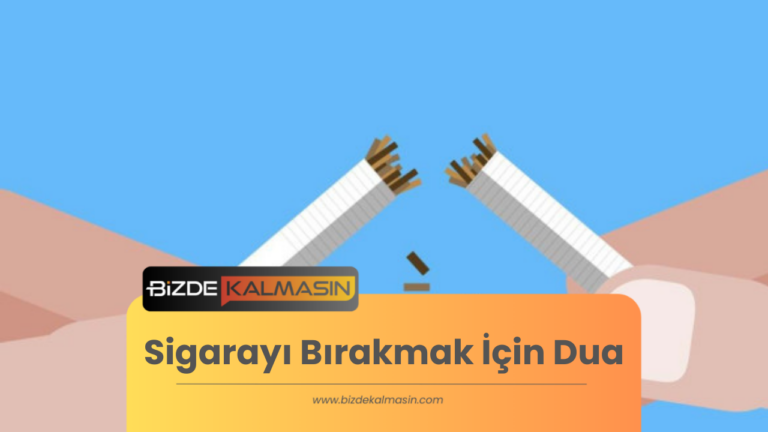 Sigarayı Bırakmak İçin Dua