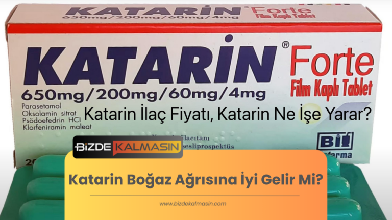 Katarin Boğaz Ağrısına İyi Gelir Mi?