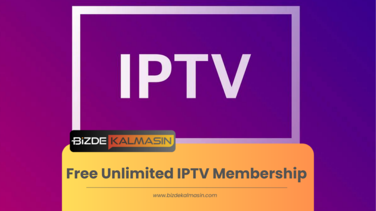 Free Unlimited IPTV Membership