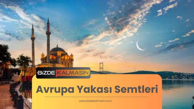 Avrupa Yakası Semtleri