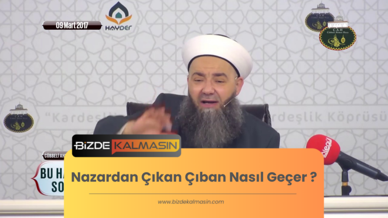 Nazardan Çıkan Çıban Nasıl Geçer ?Bilimsel Bir Yaklaşım